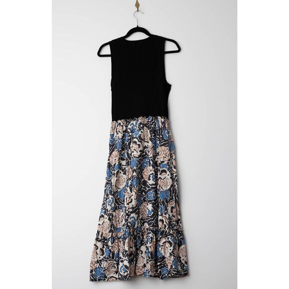 Tanya Taylor Devon Black Floral Dress - Picture 5 of 9